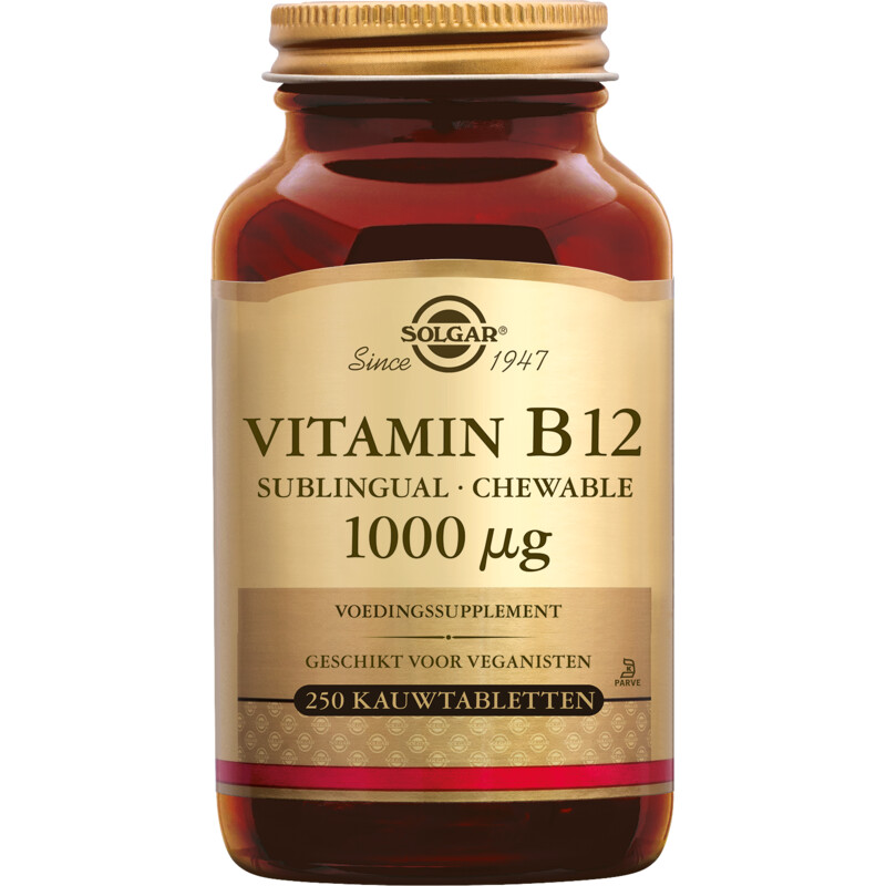 Een afbeelding van Solgar Vitamin B-12 1000 mcg tabletten