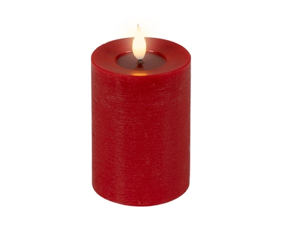 pdp-image-Lumineo Led stompkaars rood 13cm