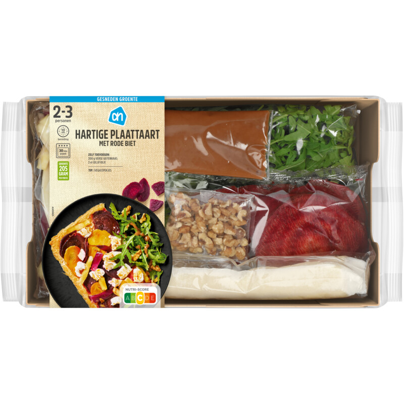 Een afbeelding van AH Gesneden verspakket plaattaart rode biet
