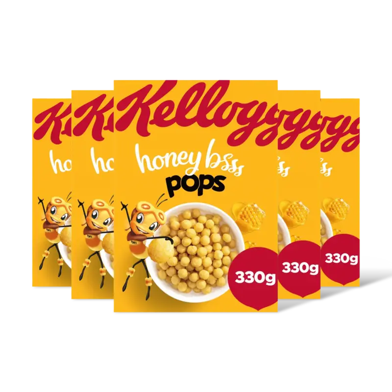 Kellogg's Honey bsss pops 5-pack