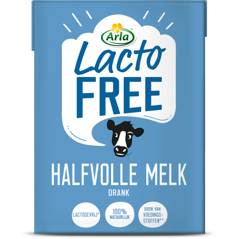 Een afbeelding van Arla Lactofree houdbare halfvolle melk