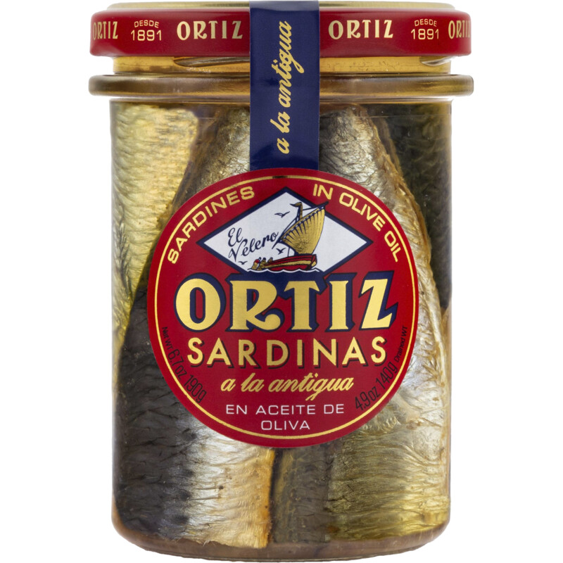 Een afbeelding van Ortiz Sardines glas