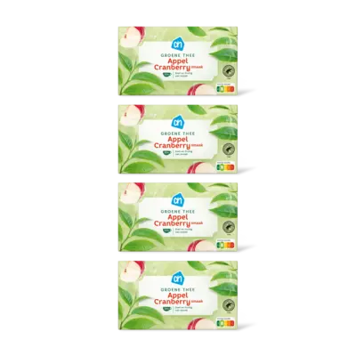 pdp-image-AH Groene thee appel cranberry 4-pack