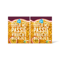 AH Doosje met passievruchtblokjes 2-pack
