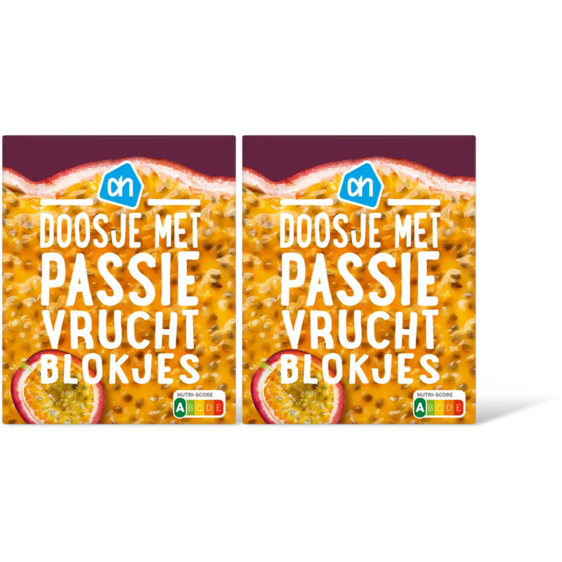 AH Doosje met passievruchtblokjes 2-pack