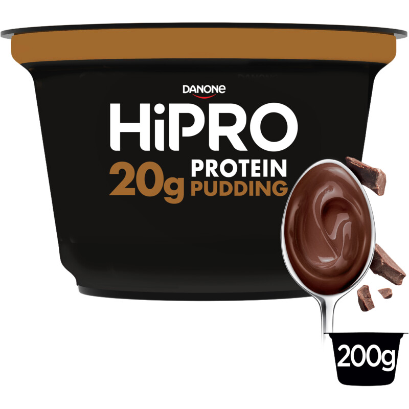 Een afbeelding van HiPRO Pudding choco bel