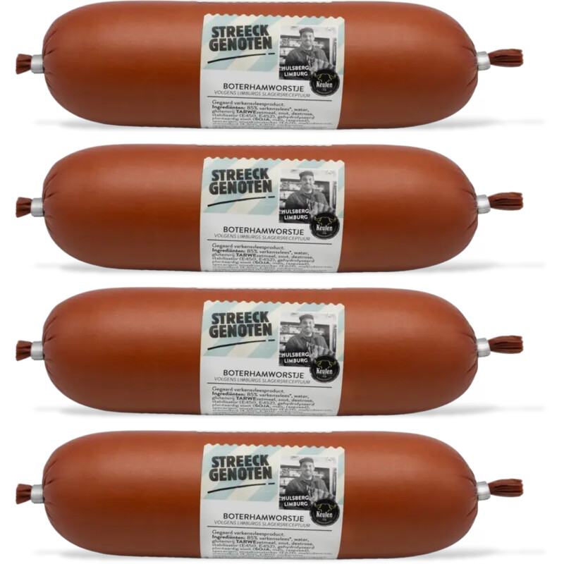 Streeckgenoten Limb boterhamworstje 4-pack