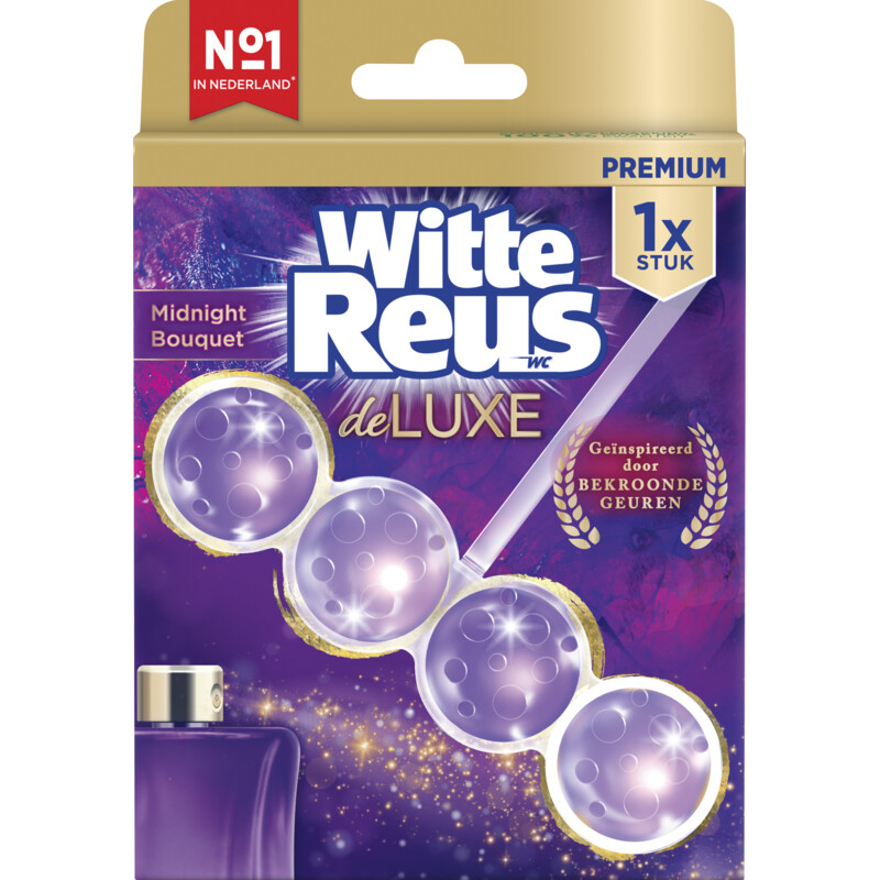 Een afbeelding van Witte Reus Toiletblok deluxe midnight bouquet