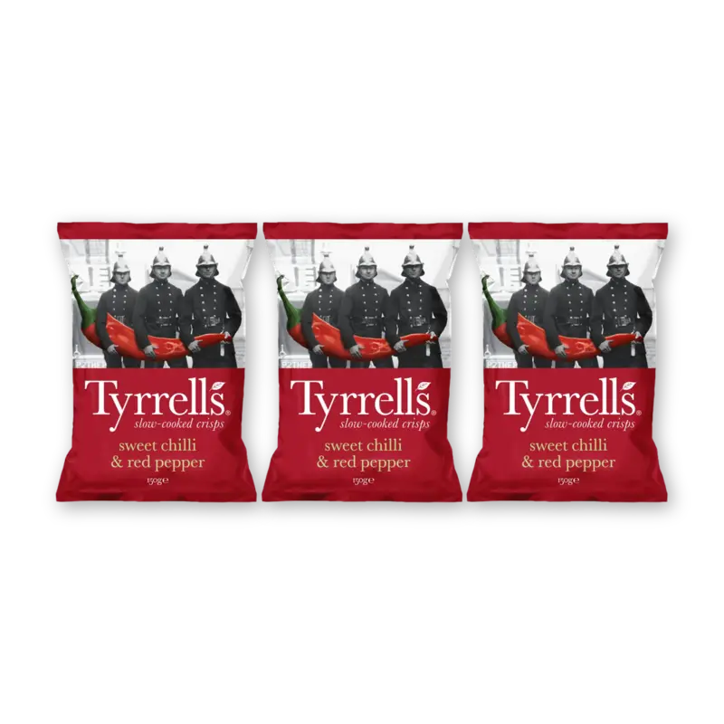 Sweet chilli & red pepper 3-pack