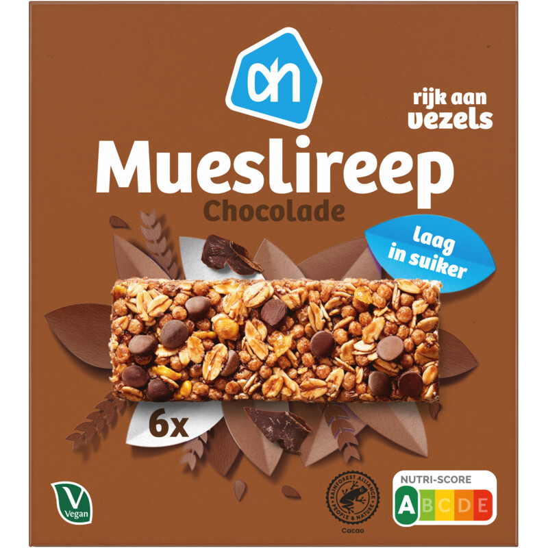 AH Mueslireep chocolade zero