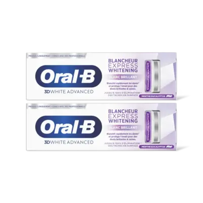 pdp-image-Oral-B 3D white express whitening tandpasta 2pk