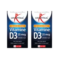 Lucovitaal Vitamine D3 25 mcg capsules 2-pack