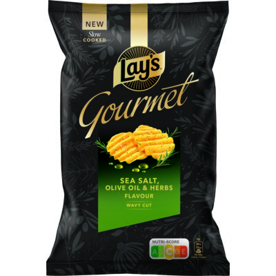 pdp-image-Lay's Gourmet wavy cut sea salt olive oil