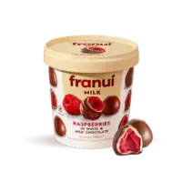 Franui Frambozen witte & melk chocolade