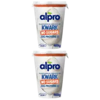 Alpro Variatie op kwark zonder suikers 2-pack