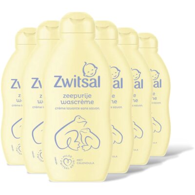 pdp-image-Zwitsal Baby zeepvrije wascrème 6pack