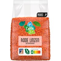 Een afbeelding van AH Terra Biologisch rode linzen