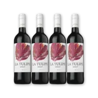 La Tulipe Merlot 4 flessen