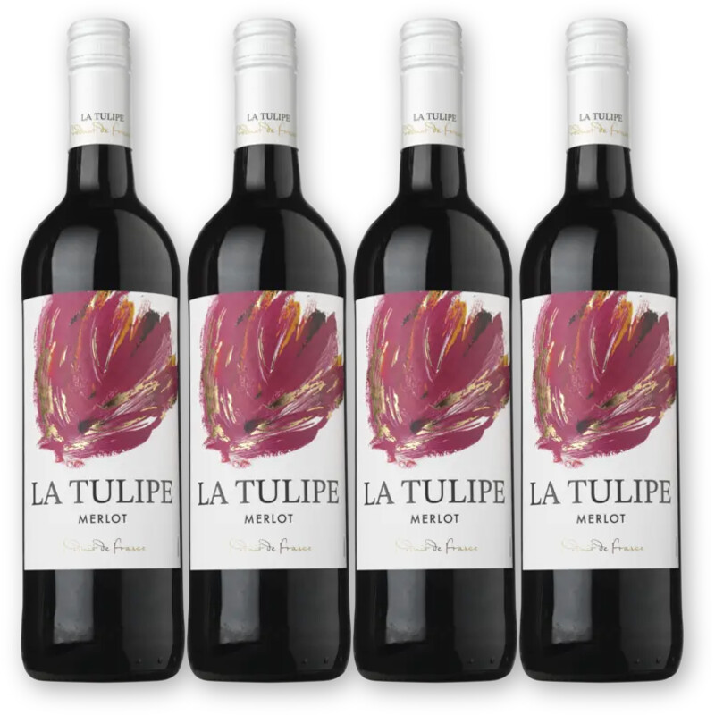 La Tulipe La Tulipe Merlot 4 flessen