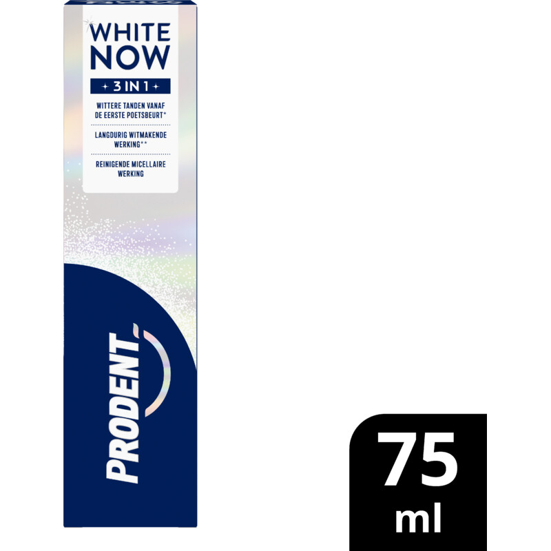 Prodent Tandpasta white now 3-in-1