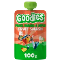 Goodies Knijpfruit smoothie peach, banana
