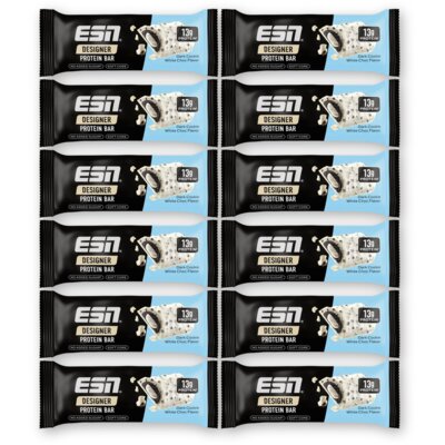 pdp-image-ESN Designer protein bar drk ckie white 12pk