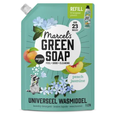 pdp-image-Marcel's Green Soap Wasmiddel color peach jasmine navulling