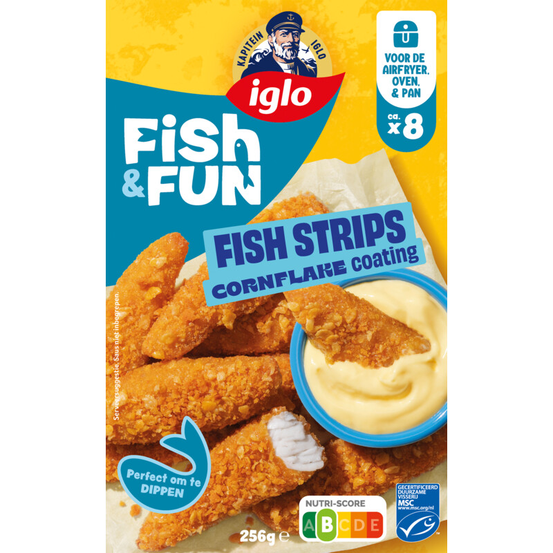 Iglo Fish & fun fish strips