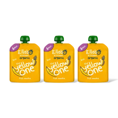 pdp-image-Ella's kitchen Fruit smoothie the yellow one 6m+ b 3-pk