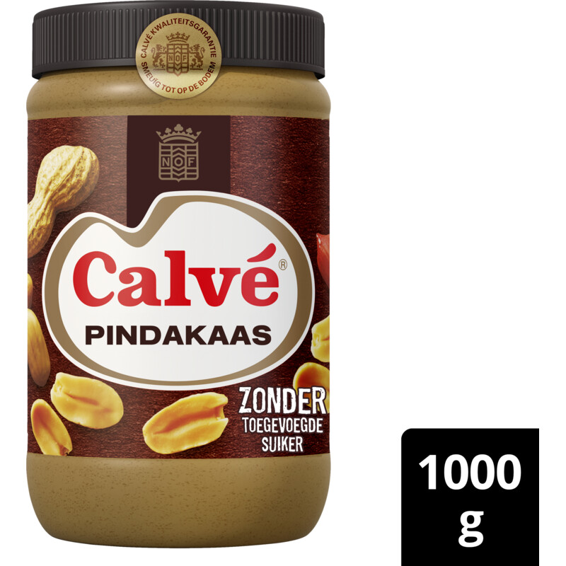 Een afbeelding van Calvé Pindakaas pot