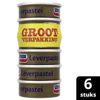 Unox Leverpastei 6-pack
