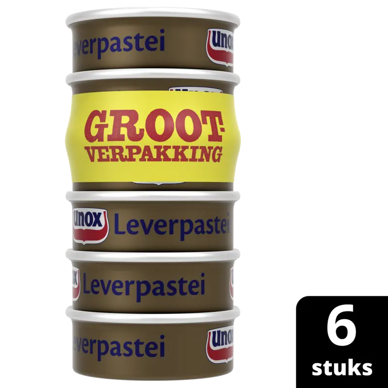 Unox Leverpastei 6-pack