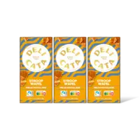 Delicata Reep melkchocolade stroopwafel 3-pack