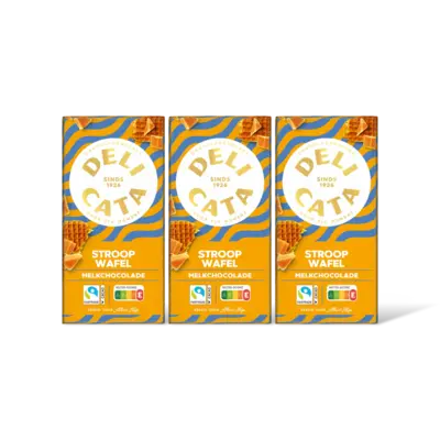pdp-image-Delicata Reep melkchocolade stroopwafel 3-pack