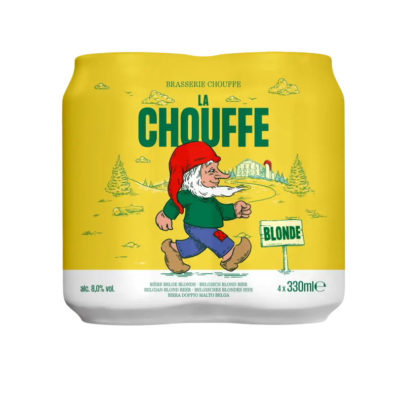 La Chouffe Blond 4-pack