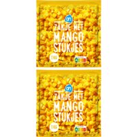 Een afbeelding van AH Zakje met mangostukjes 2-pack