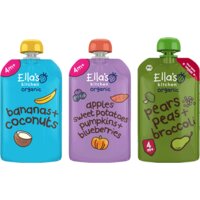 Een afbeelding van Ella's kitchen knijpfruit 4+ pakket