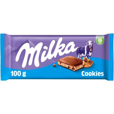 Milka Chocoladereep melk cookies