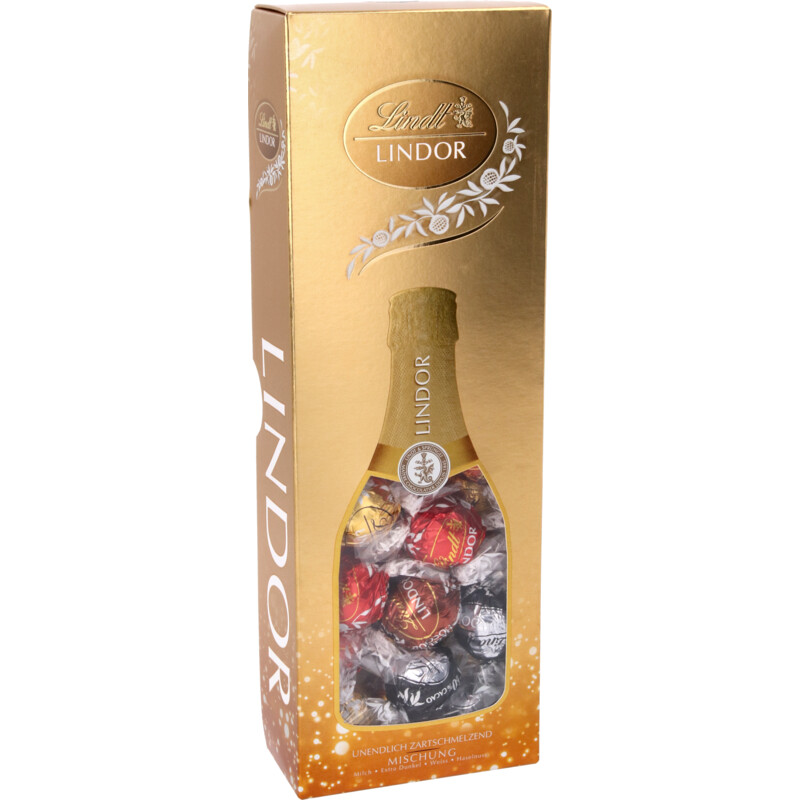 Een afbeelding van Lindt Lindor chocolade bonbons kerstcadeau