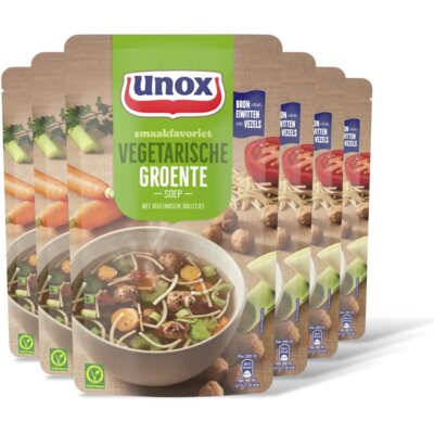 pdp-image-Unox Vegetarische groentesoep 6-pack