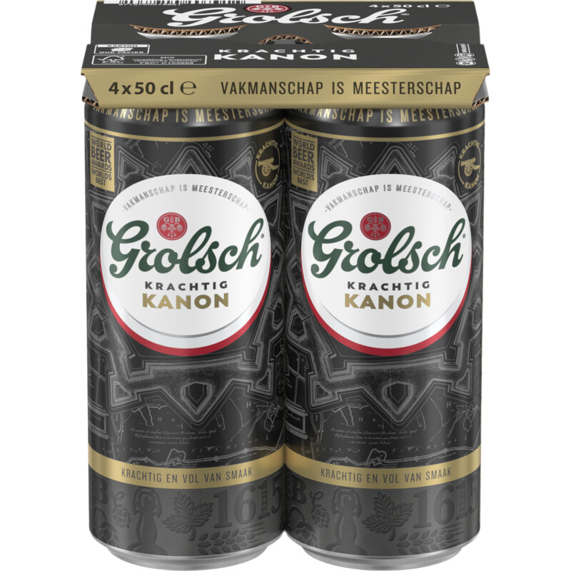 Grolsch Krachtig kanon 4-pack