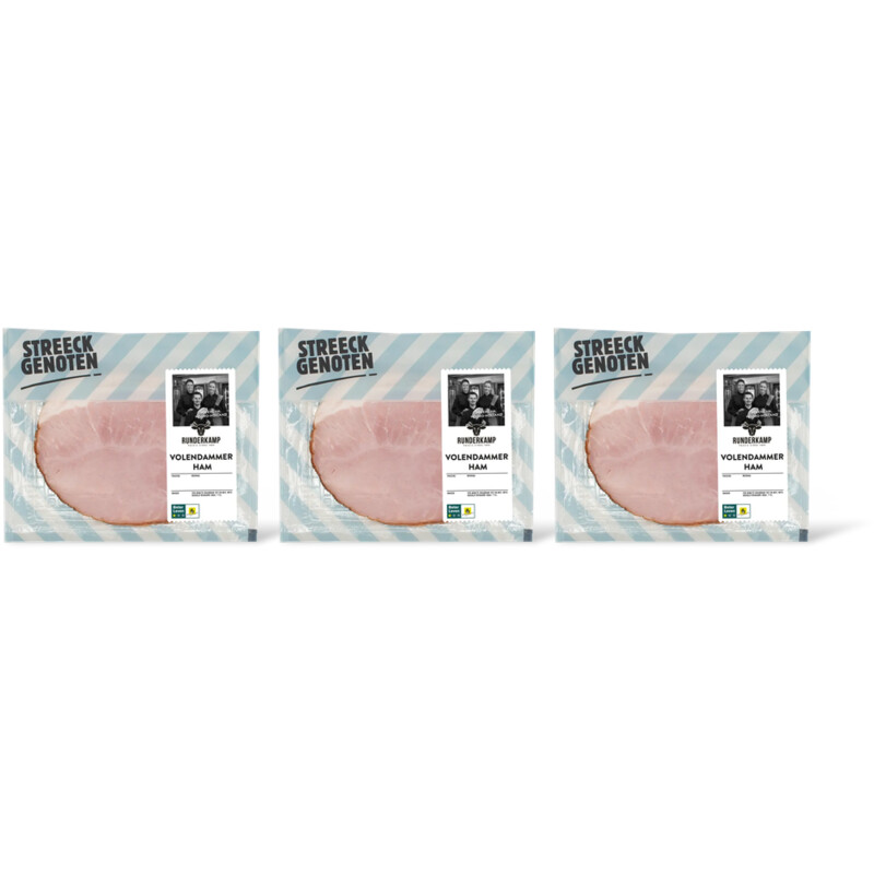 Streeckgenoten Volendammer ham 3-pack