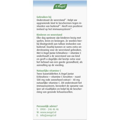 pdp-image-A.Vogel Echinaforce junior + vitamine c kauwtab