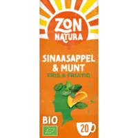 Zonnatura Sinaasappel & munt fris & fruitig