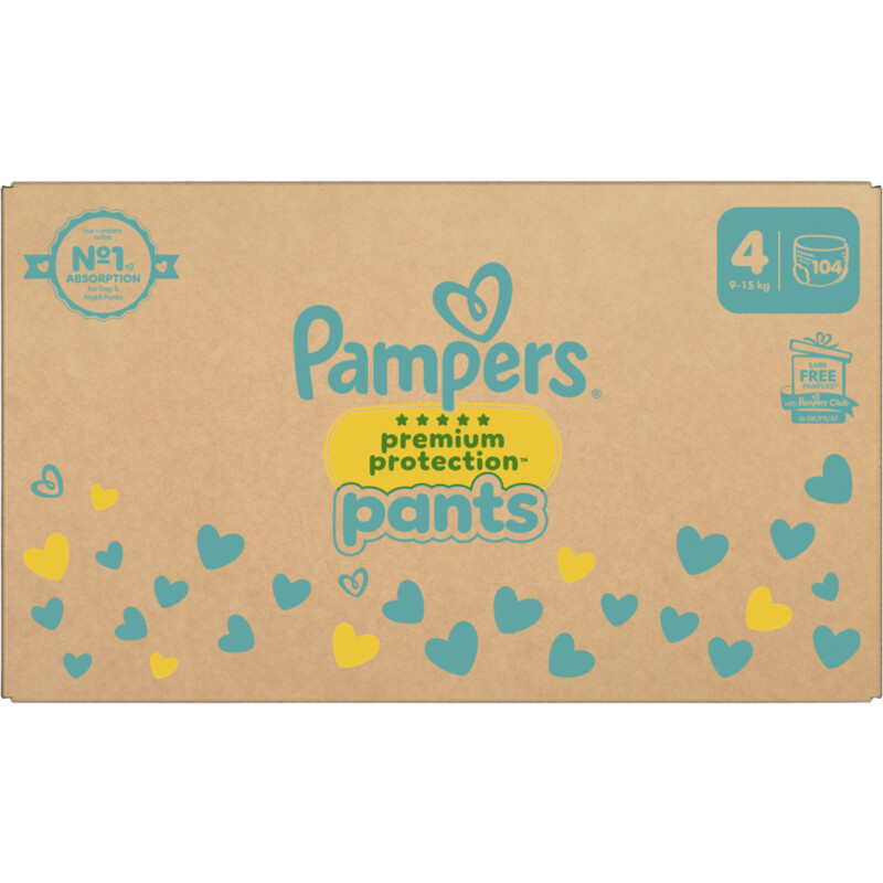 Pampers Premium protection pants maat 4 doos