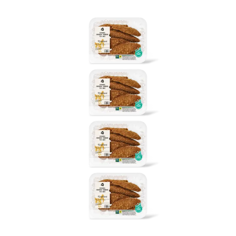 Scharrel chicken tenders tex mex 4-pack