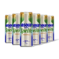 Absolut Vodka pineapple 6-pack