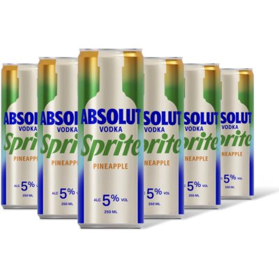 pdp-image-Absolut Vodka pineapple 6-pack