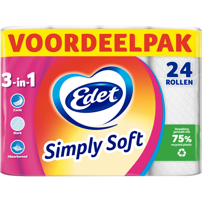 Een afbeelding van Edet Simply soft 2-laags