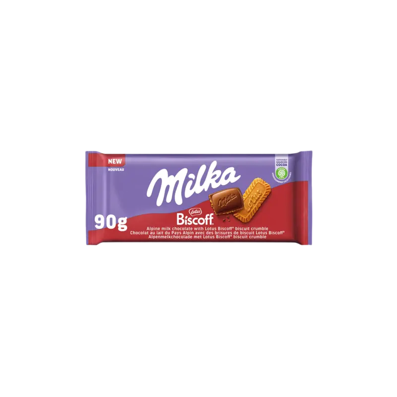 Chocoladereep lotus biscoff